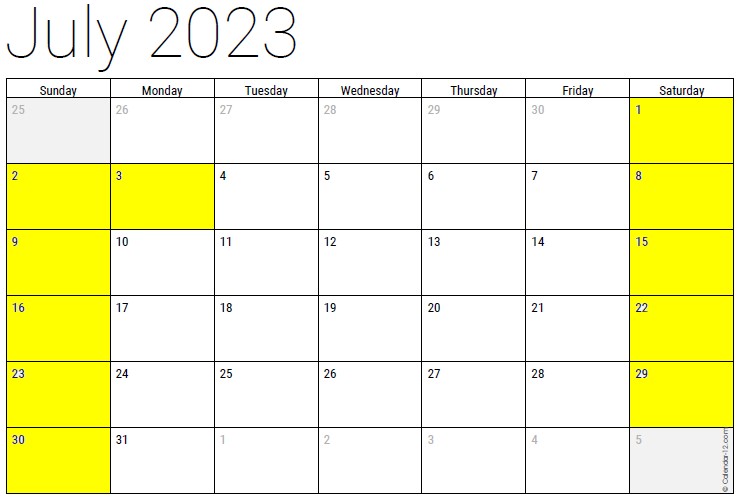 Shady Hollow Flea Market - 2023 Calendar!